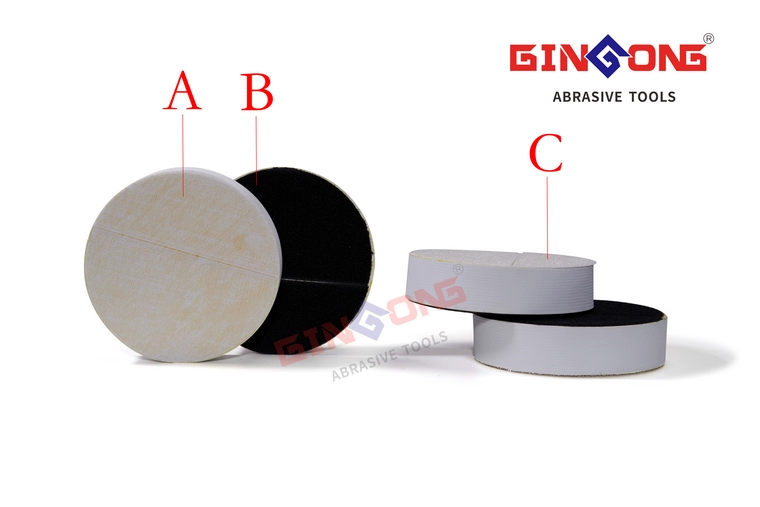 High elastic double sided shock absorbing pads CJ